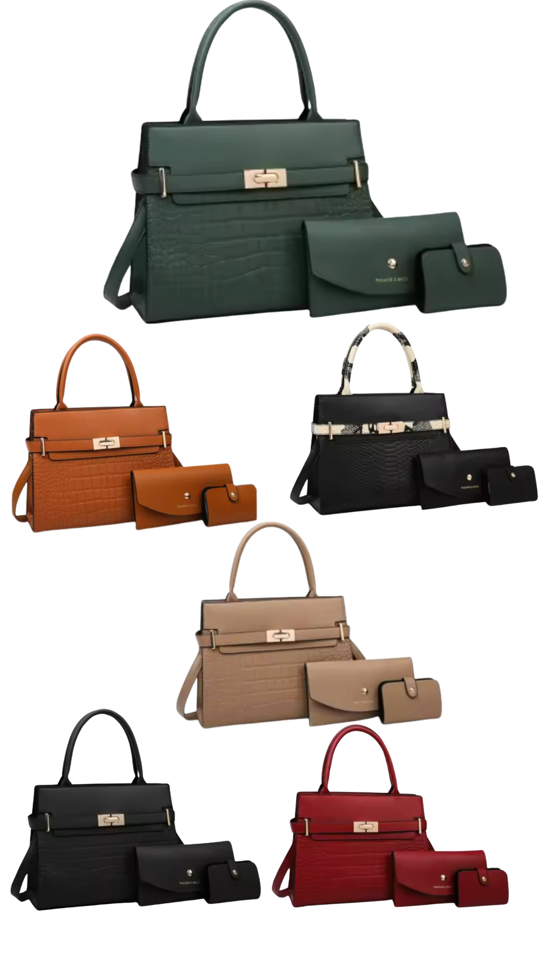 3set ladies bag